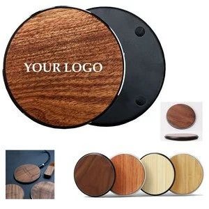 15W Bamboo Wireless Charger Pad 1