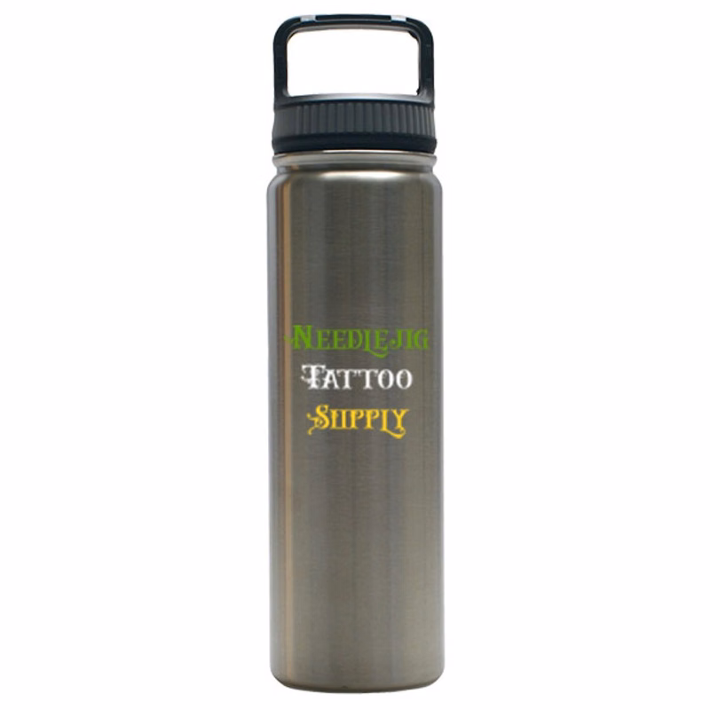700 ML Eugene Brushed Stainless Steel Double Wall Vacuum Insulated Sports Water Bottle
