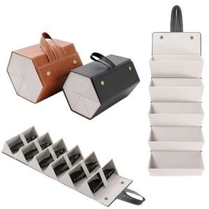 Pu Folding Sunglasses Display Cabinet Box 1