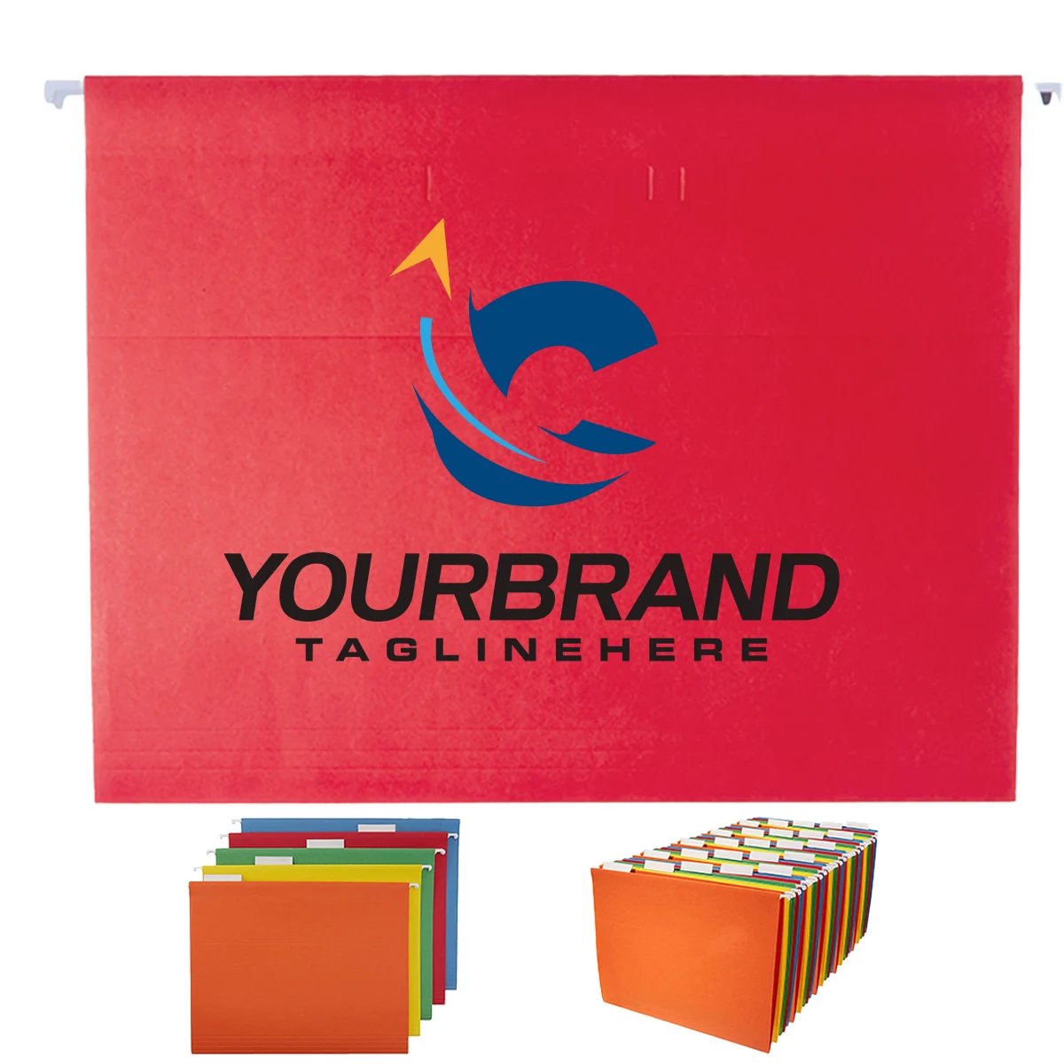 A4 Letter Size Solid Color Paper Hanging File Folder 1
