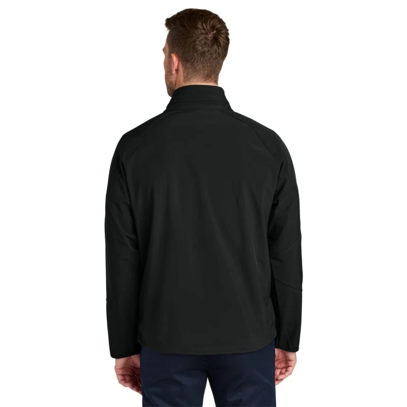 Port Authority Tall Textured Soft Shell Jacket. 1