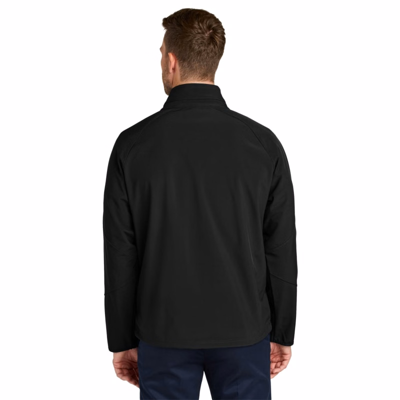 Port Authority Tall Textured Soft Shell Jacket.