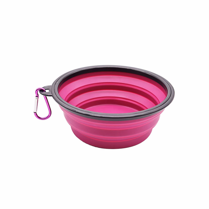 TPE Travel Dish With Carabiner 12 Ounce Capacity