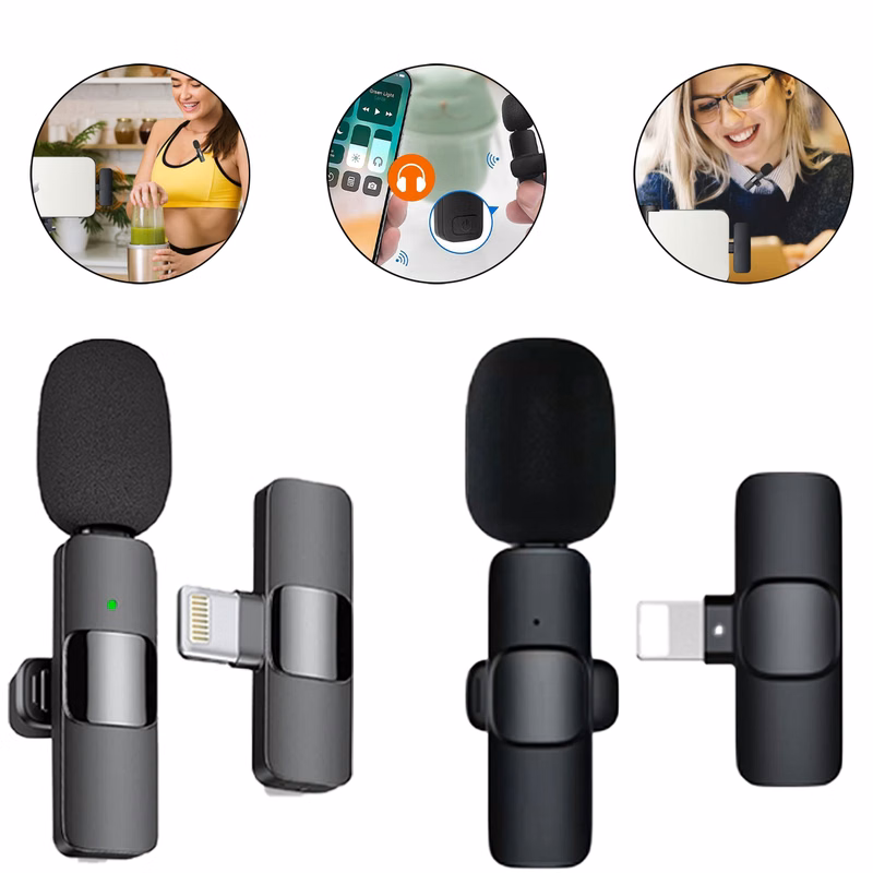 Professional Wireless Lavalier Lapel Microphone