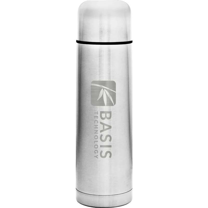1 Liter Stainless Steel Bev Carrier - Laser Etch 1