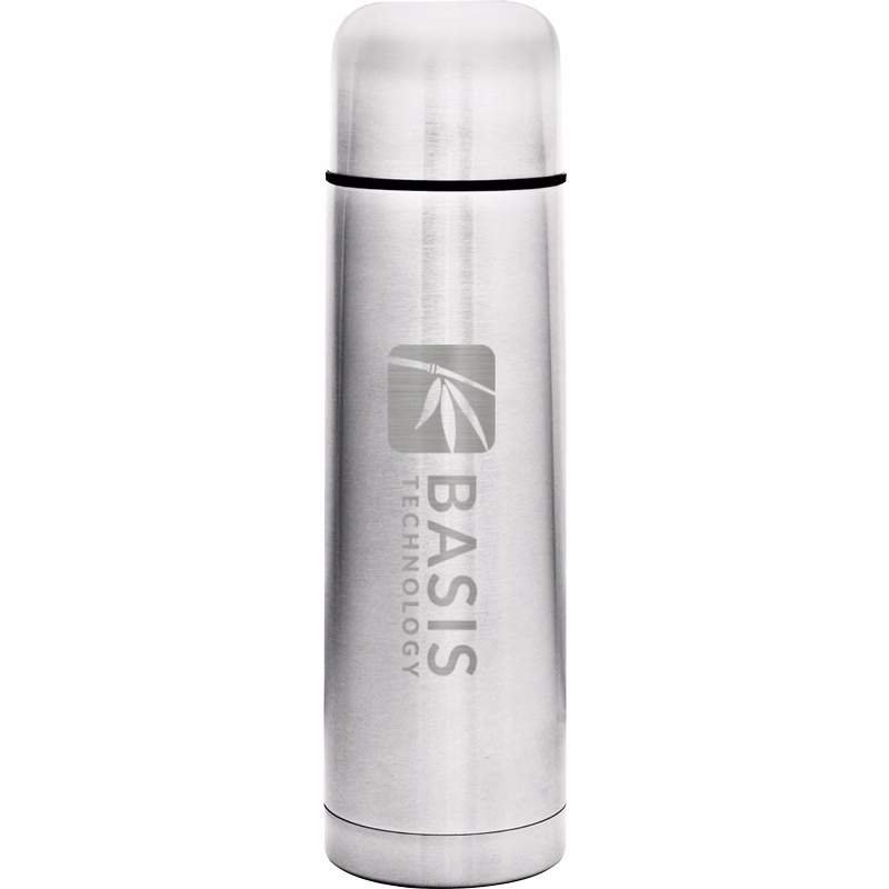 1 Liter Stainless Steel Bev Carrier - Laser Etch