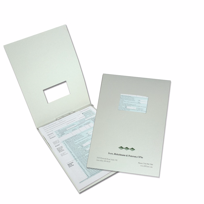 Letter SIze Two-Piece Capacity Report Cover