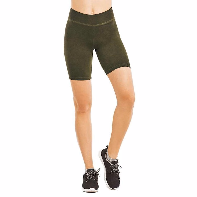 Women's 15" Out Seam Cotton Shorts - Medium Olive
