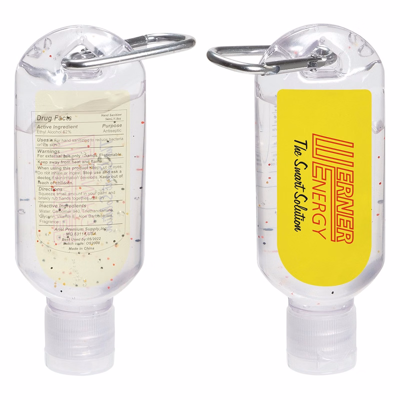 Clip-It 2 oz Moisture Bead Hand Sanitizer