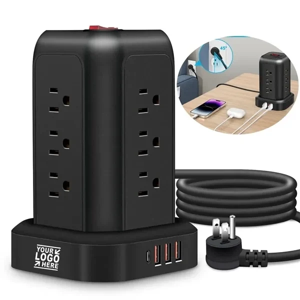 Multi Plug Outlet Extender Charging Station 1