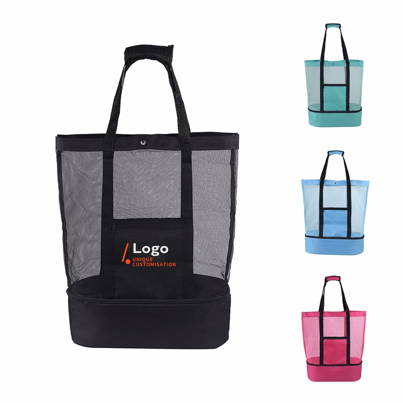 Mesh Picnic Insulated Beach Bag