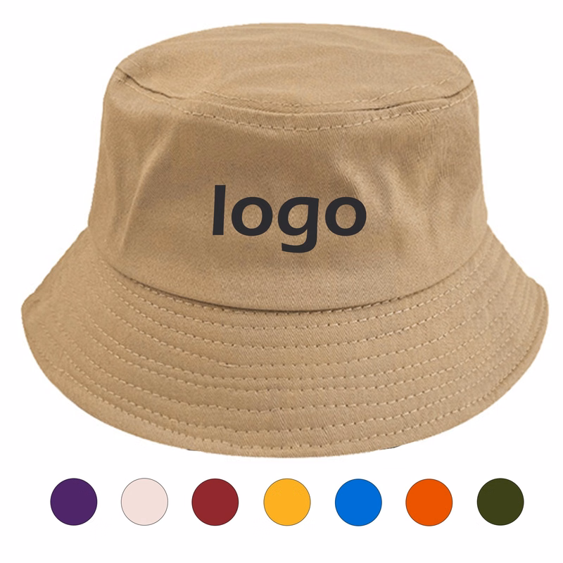 Plain Cotton Fisherman'S Hat