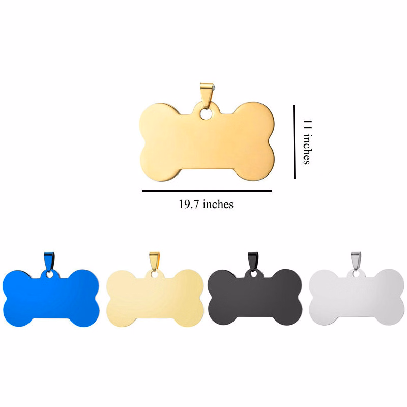 Stainless Steel Pet ID Tags