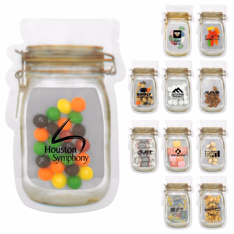 MASON JAR BAG OF CANDY
