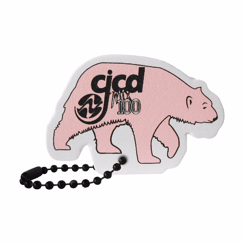 Polar Bear Key Tag