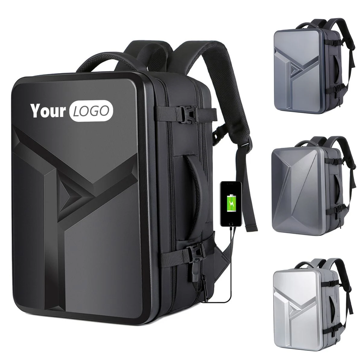 Eva Large capacity hard shell laptop backpack 1