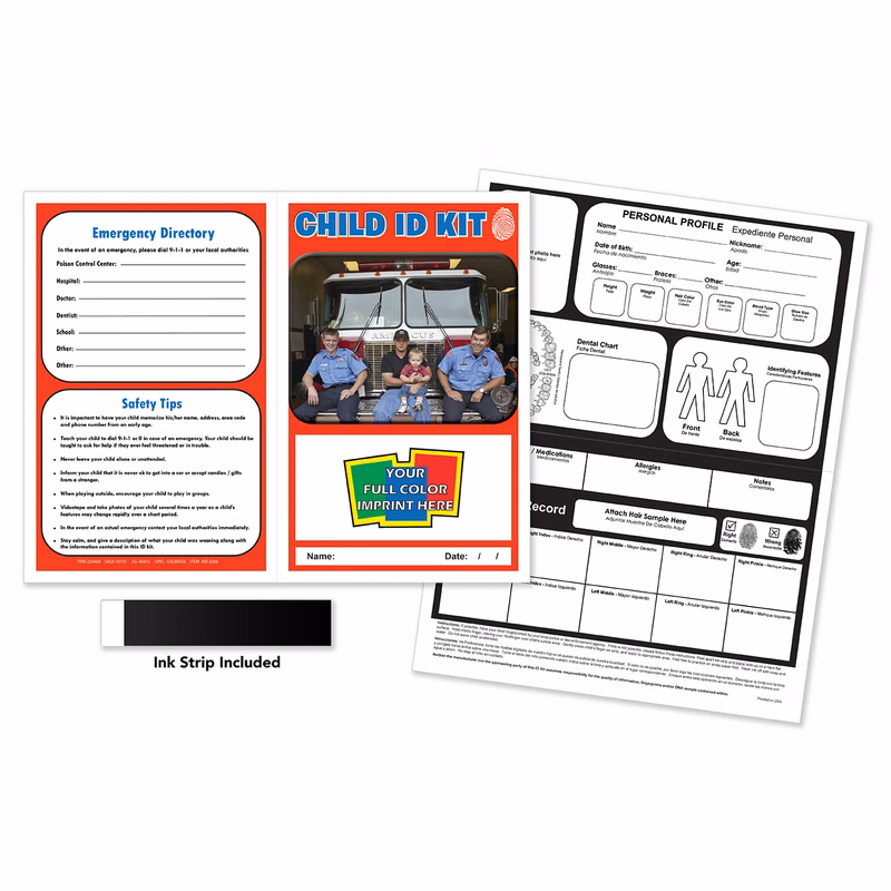 CHILD ID SAFETY KIT - Fire