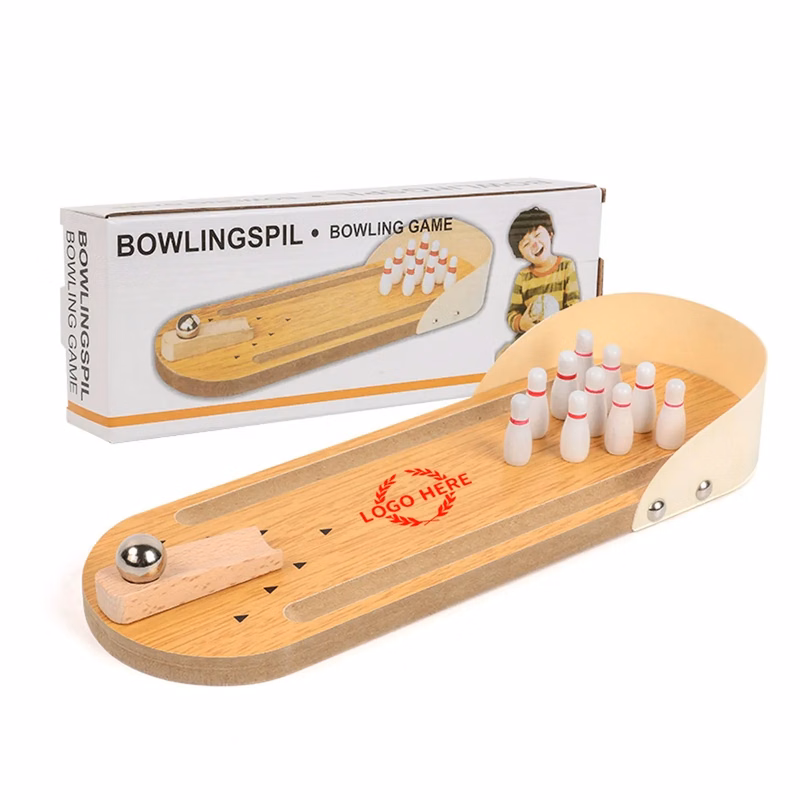 Mini Table Top Bowling Game Set