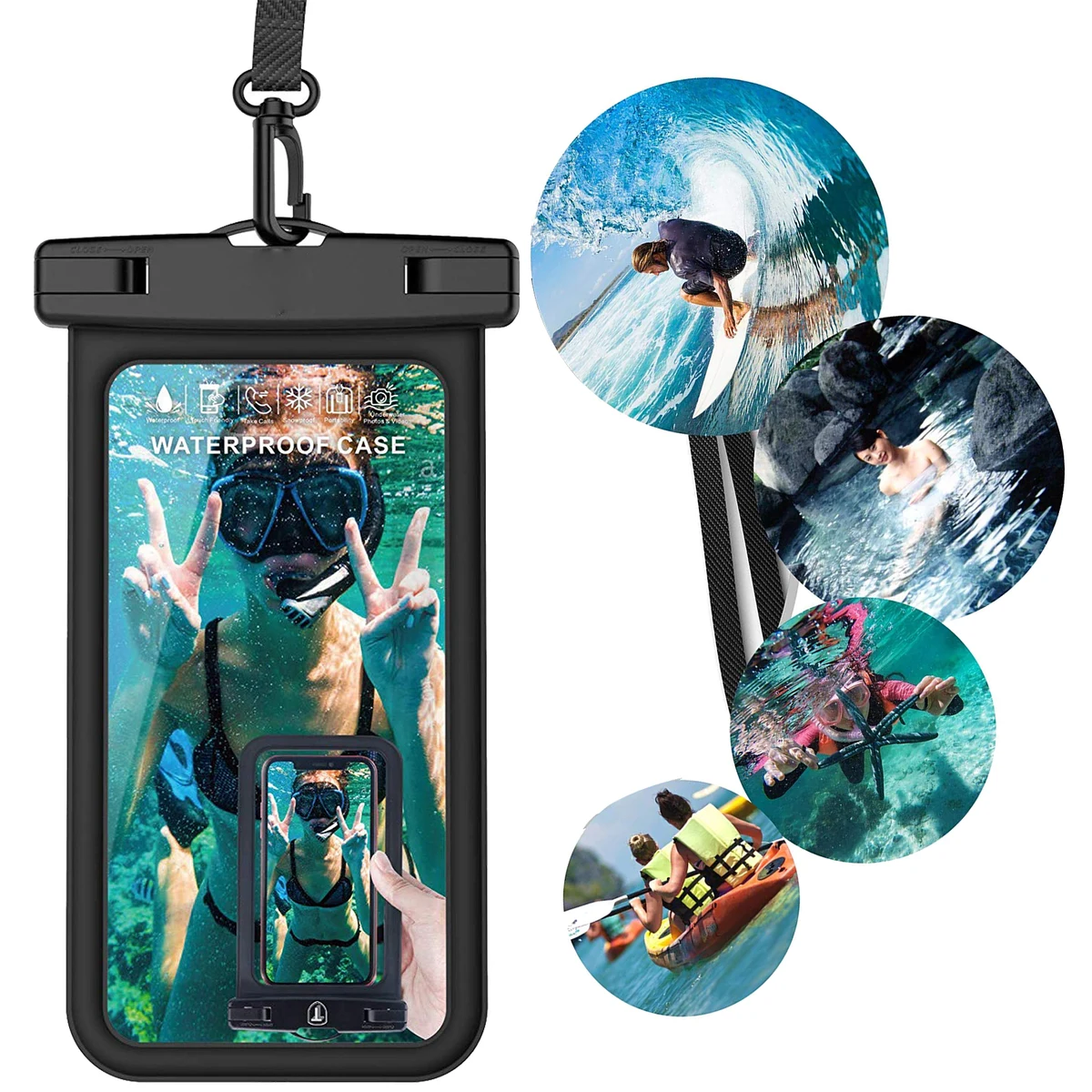 Universal Waterproof Pouch Phone Dry Bag 1