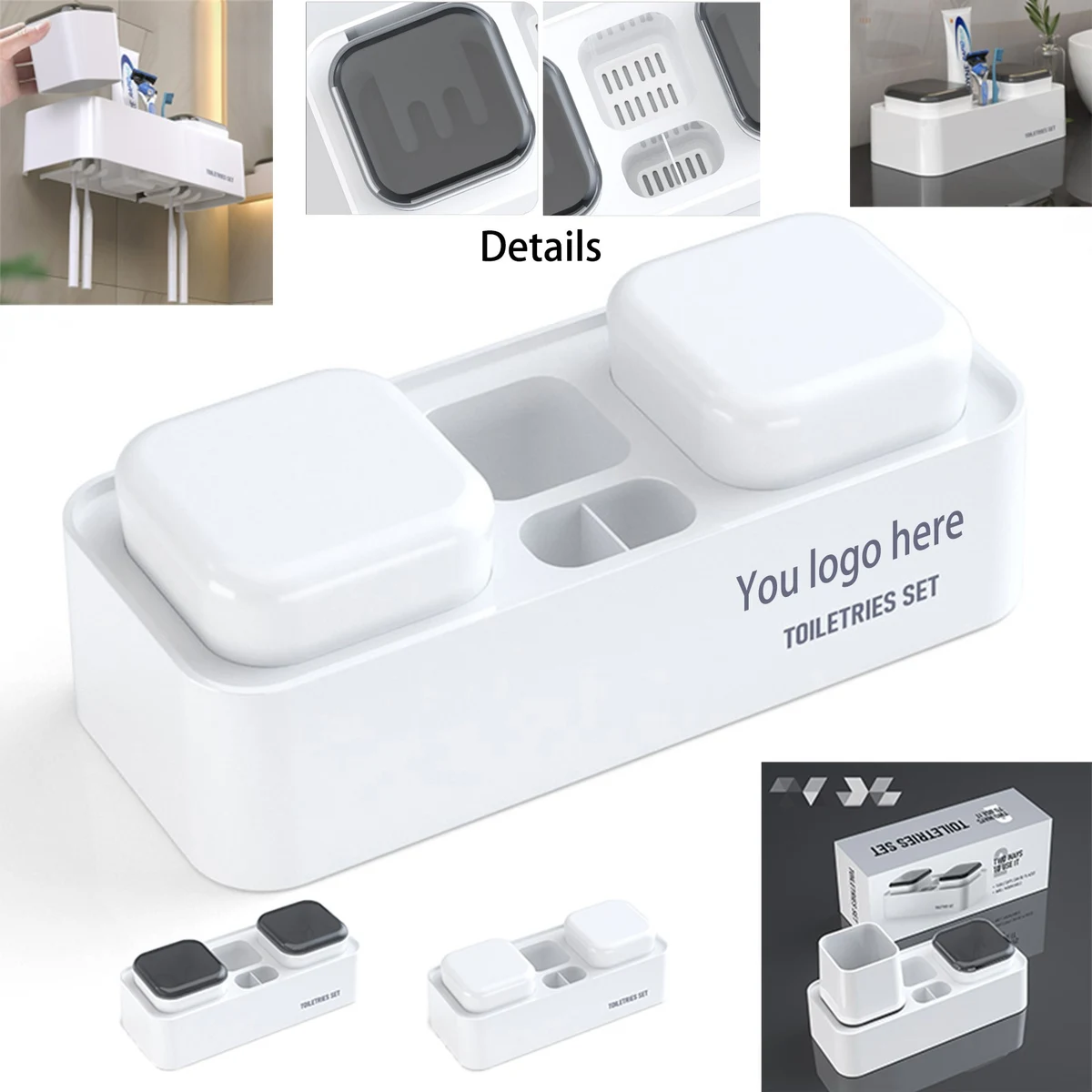 Multifunctional Toiletry Storage Set Box 1