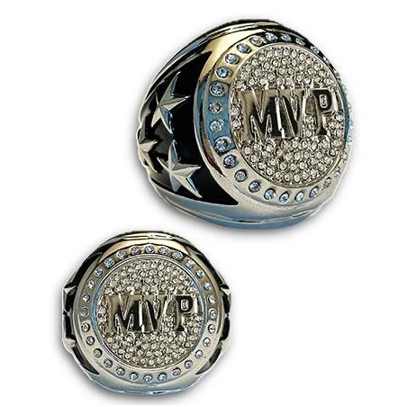 MVP Championship Bling Ring Silver 1