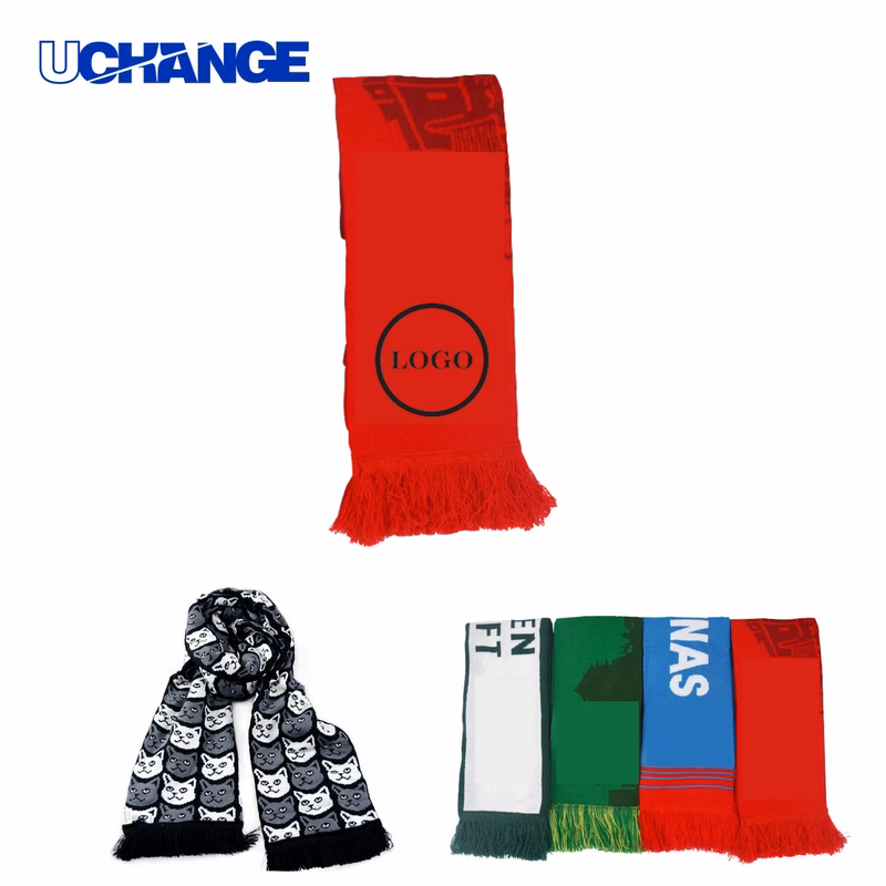Classic Knit Scarf with Fringe