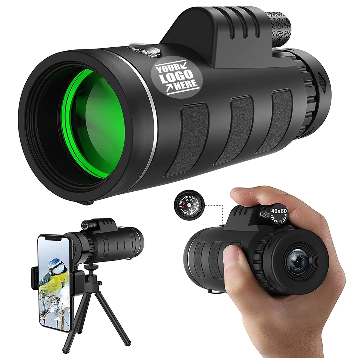 40X60High Definition Monocular Telescope 1