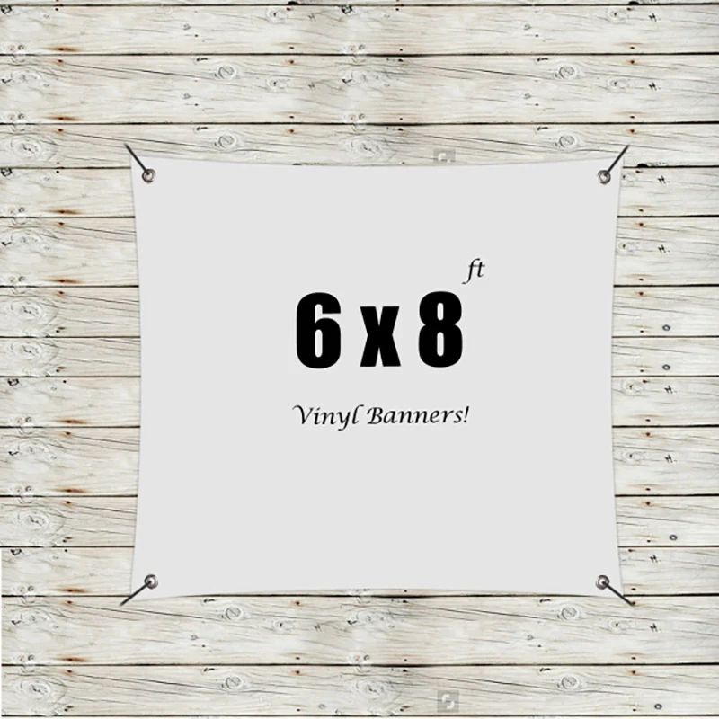 Custom 6' x 8' Vinyl Banners 1