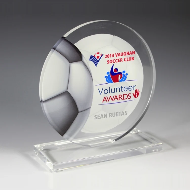 Soccer Achievement Award- 4 Color Process Imprint - (5¾" x 6¼") 1