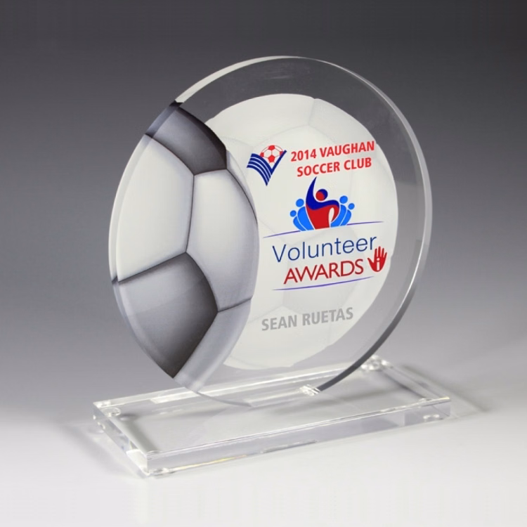 Soccer Achievement Award- 4 Color Process Imprint - (5¾" x 6¼")