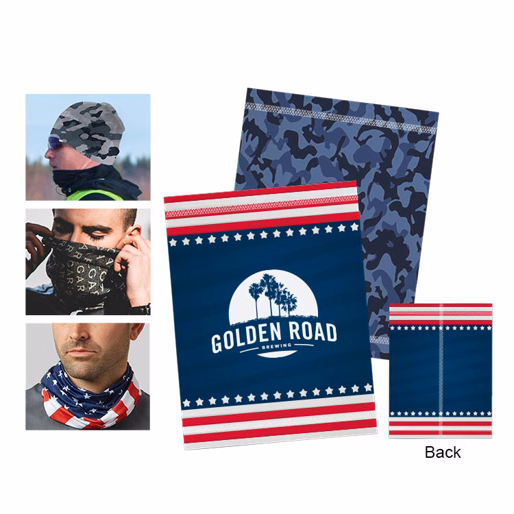 2 Layers Moisture Wicking 100% Cooling Neck Gaiter