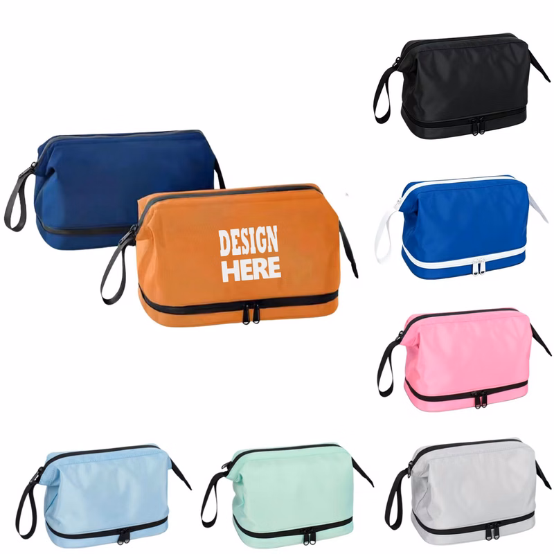 Spacious Travel Wash Pouch For Daily Toiletry Storage