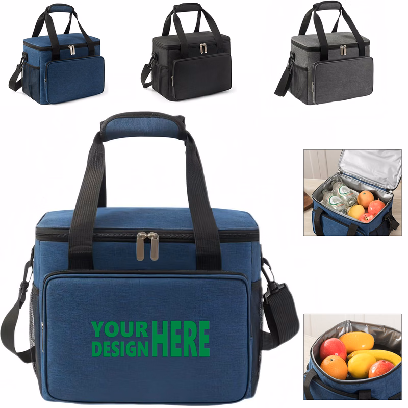 Water-Resistant Oxford Picnic Tote