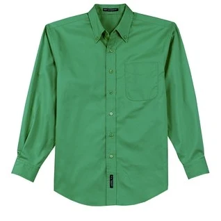 Men's Long Sleeve Oxford Button-Down Easy Care Shirts 1