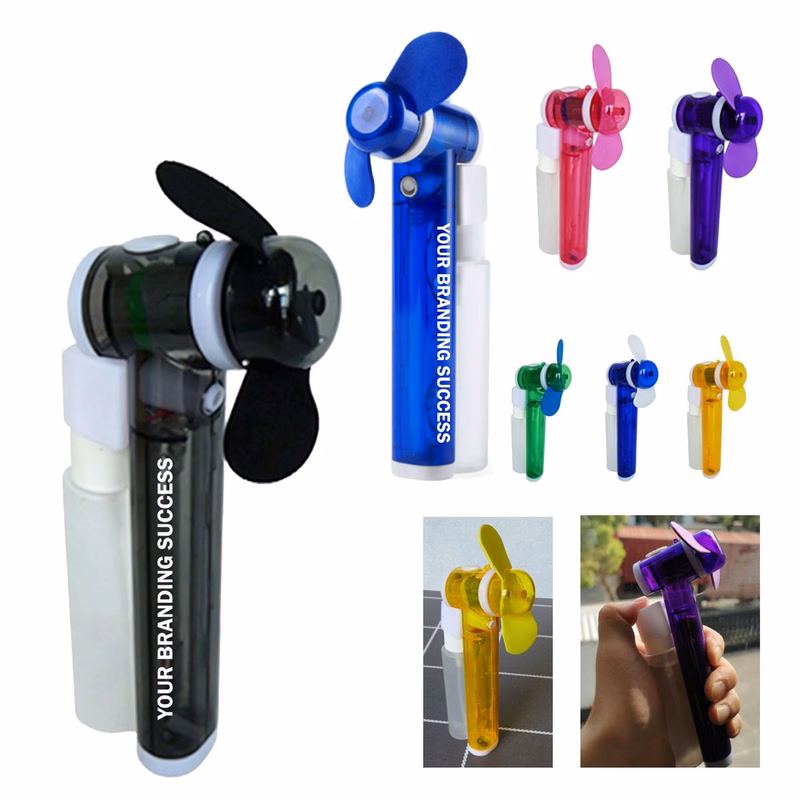 Handheld Detachable Spray Bottle Fan