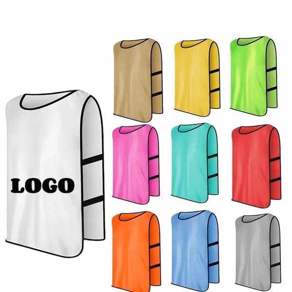 Pinnies Scrimmage Vests For Kids, Youth And Adults