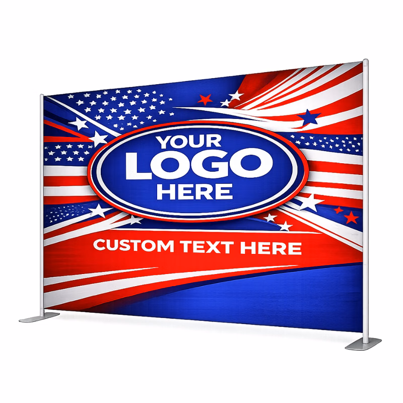 10' x 8' EZ Frame Straight Display