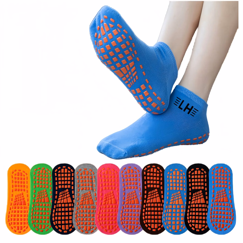 Non Slip Grip Trampoline Sock For Youth Adult