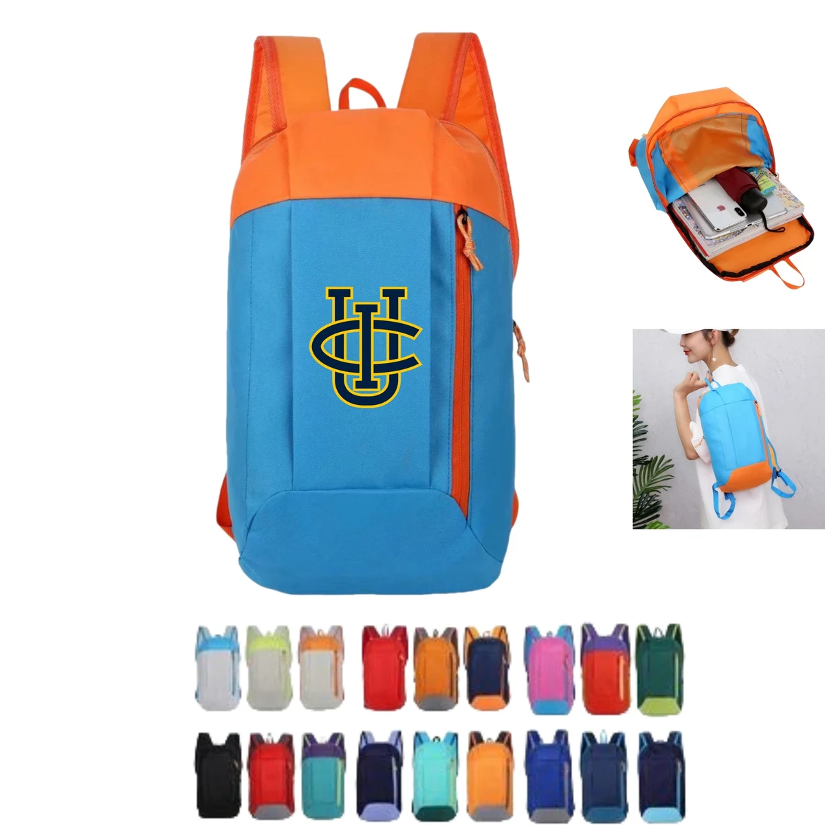 Mini Backpack Hiking Small Bookbag 1