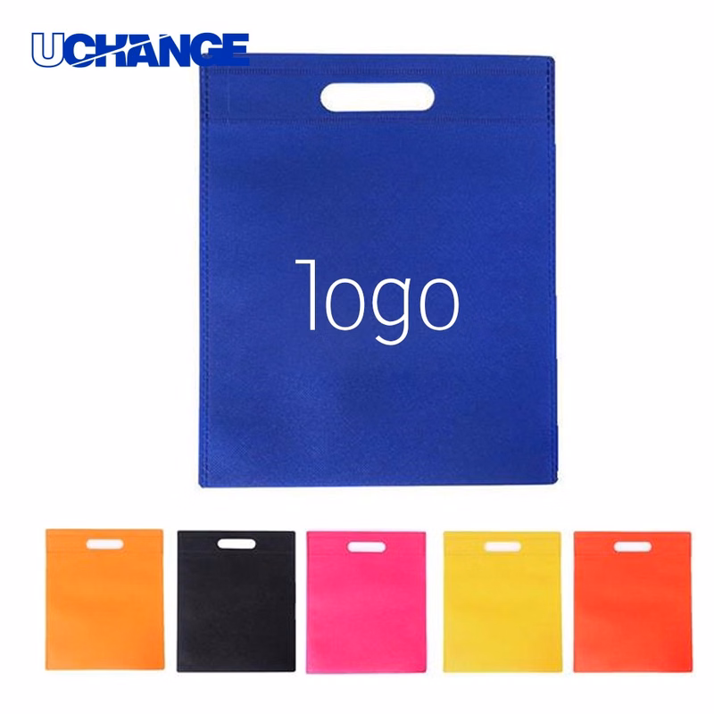 Reusable Non-Woven Die Cut Handle Bag for Promotions