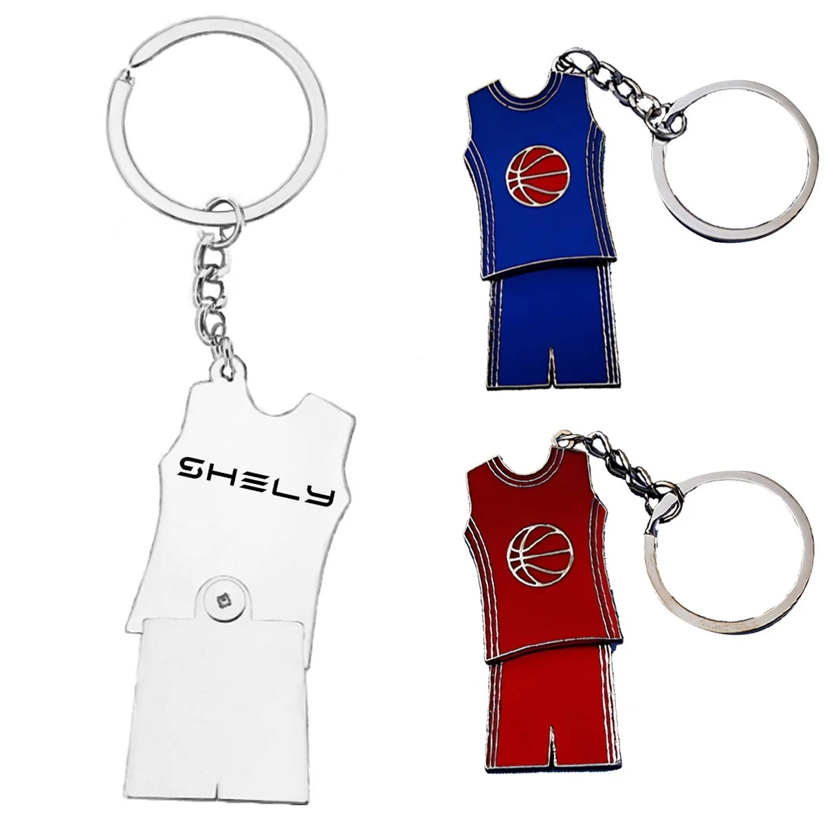 Customers Metal Jersey KeyChain 1