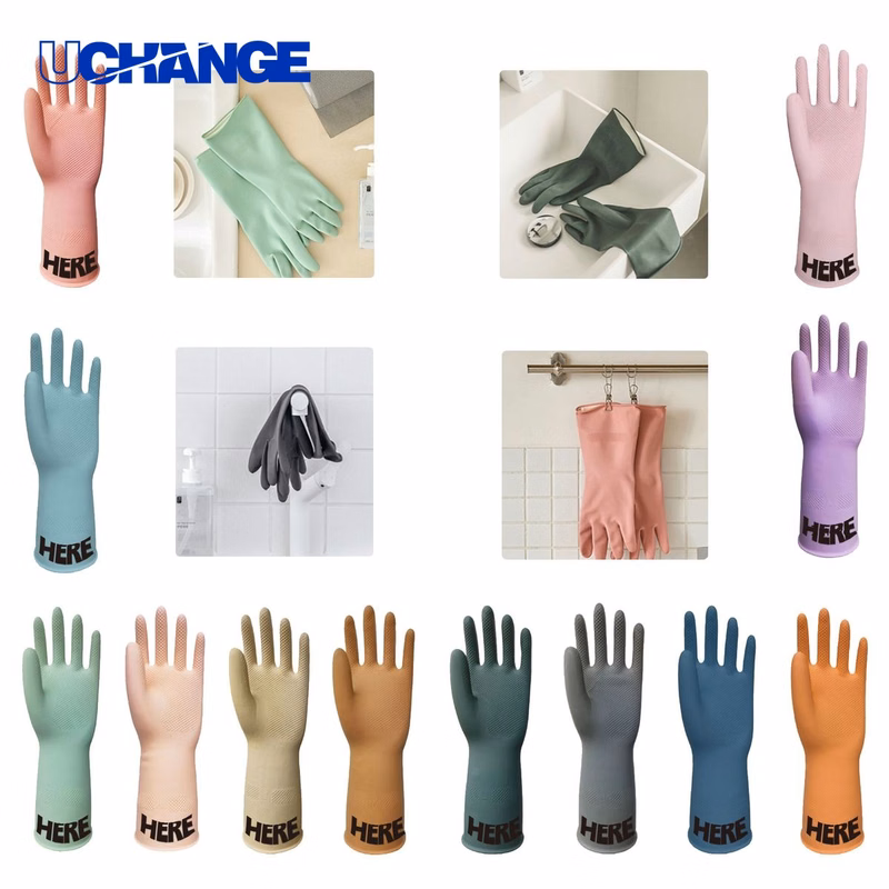 Household Kitchen Latex Gloves