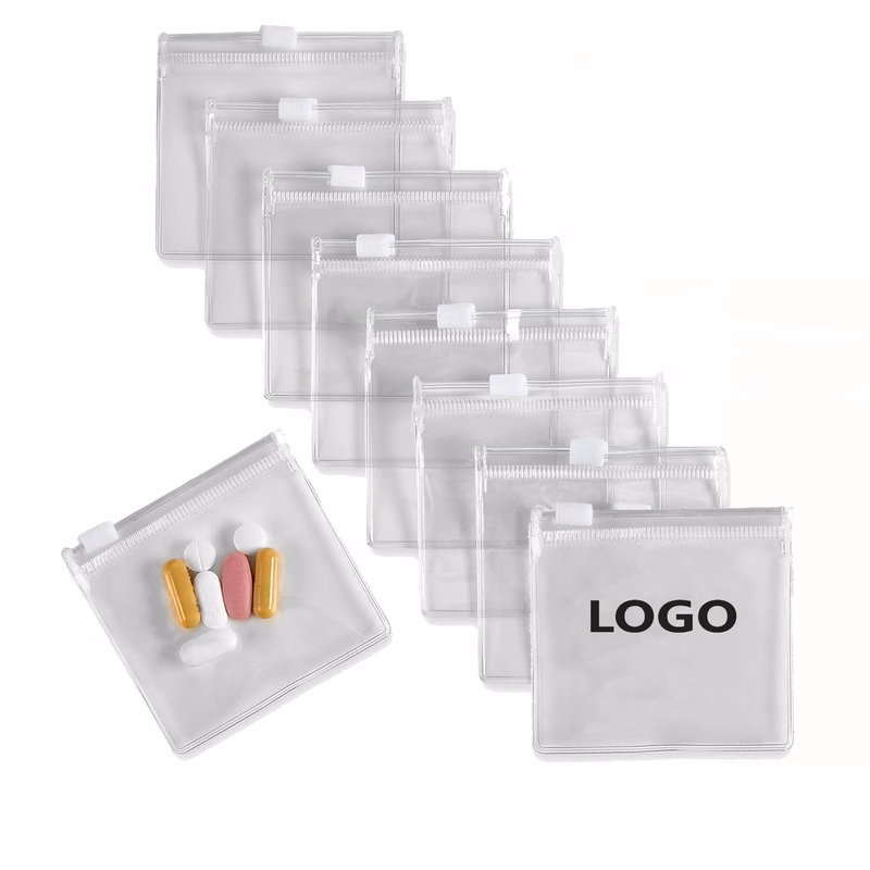 Clear Resealable PVC Jewelry Storage Zip Bags