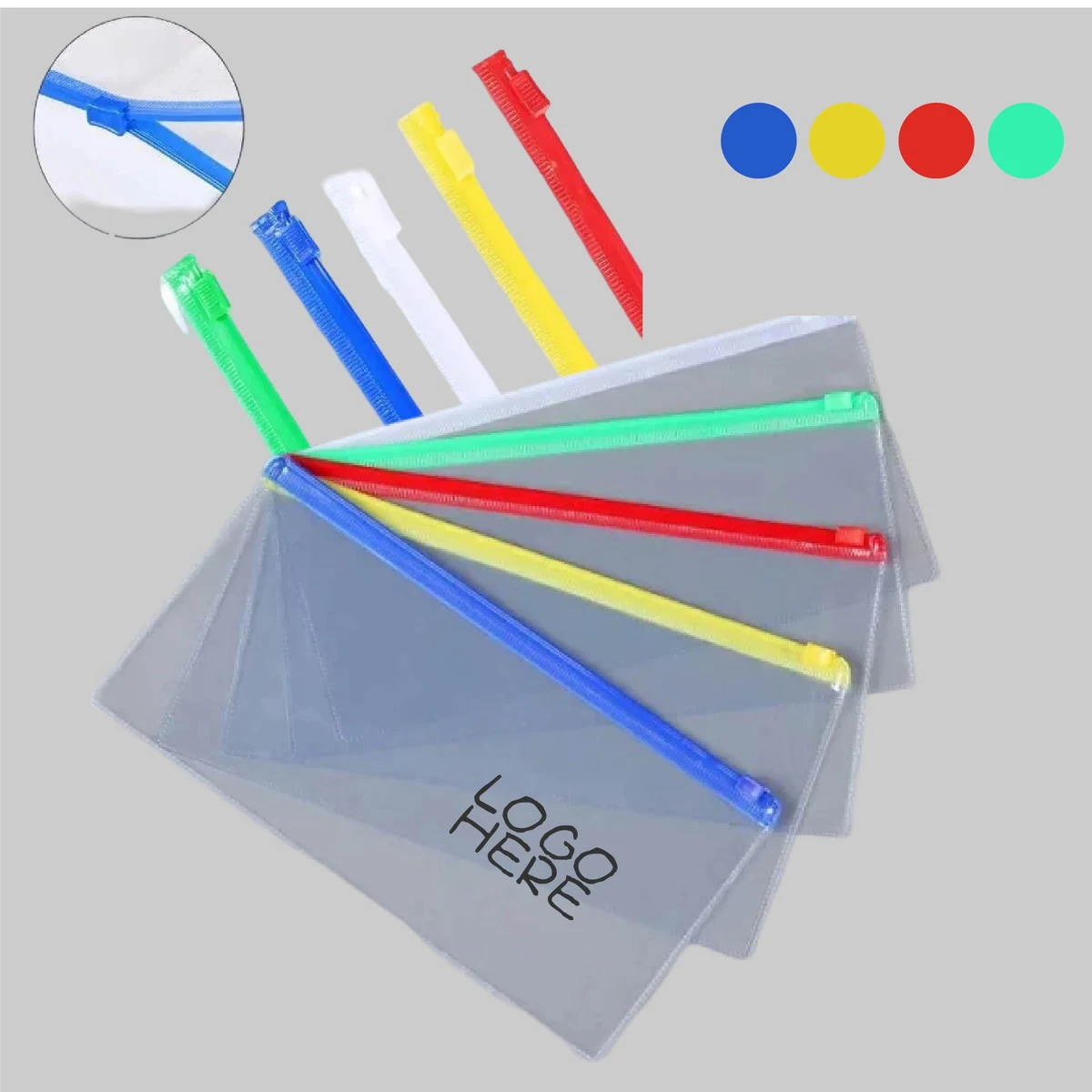 Zip Clear Exam Pencil Case 1