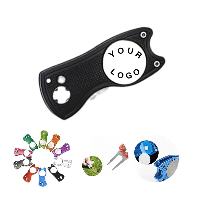 Custom Stainless Steel Golf Divot Tool for Golfers 1