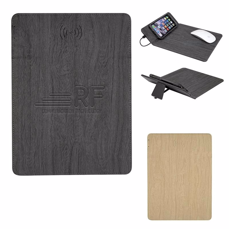 Wood-Designed Wireless Charger Mouse Pad