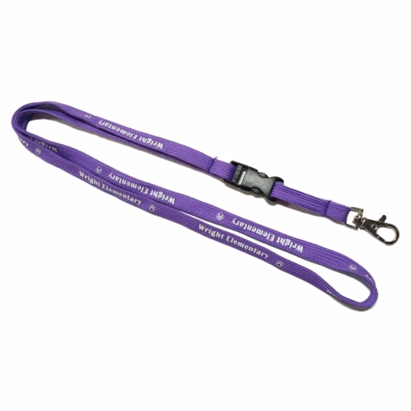 Tube Lanyards with detectable Buckle