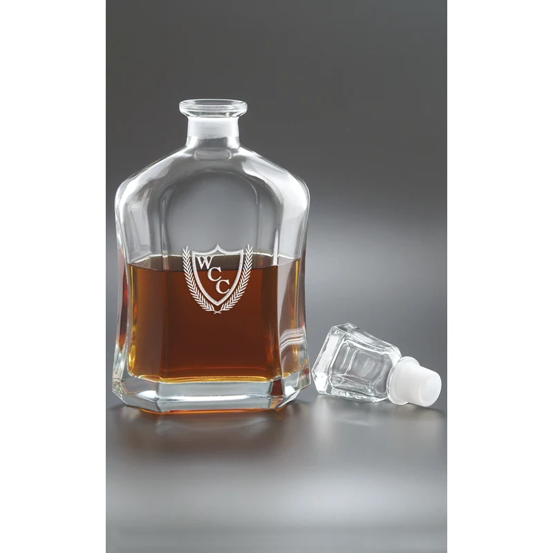 26 oz. Capitol Decanter - Deep Etched 1