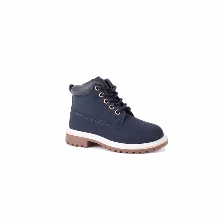 Kid's/ Youth Tams Hiking Boots - Navy Size 10-4 Age 3-8 Years