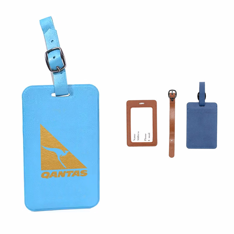 Classic Leather Luggage Tag